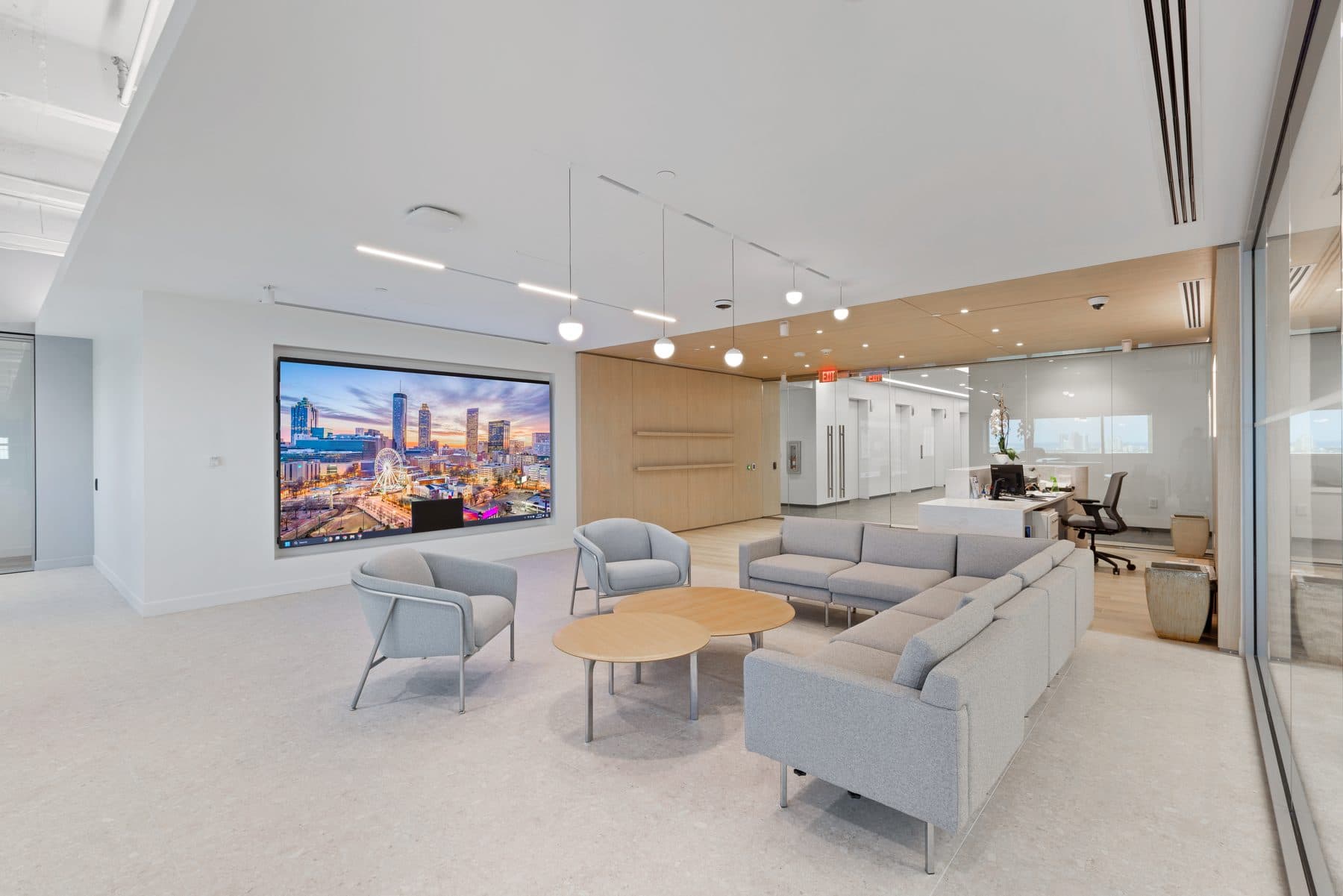 Confidential corporate headquarters interior, photograph 2