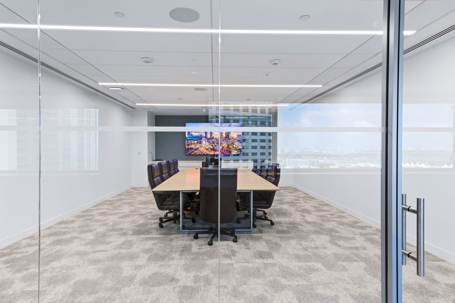 Confidential corporate headquarters interior, photograph 15