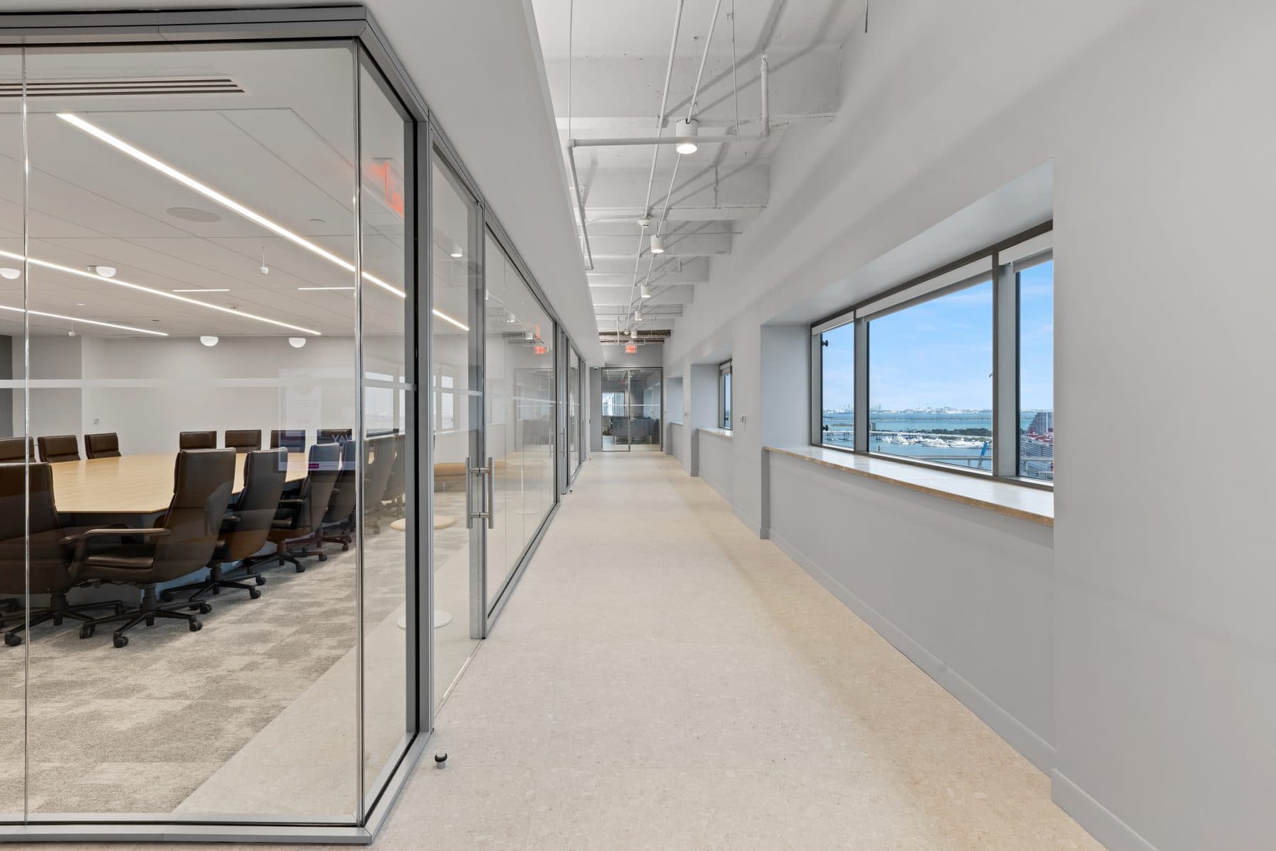 Confidential corporate headquarters interior, photograph 17
