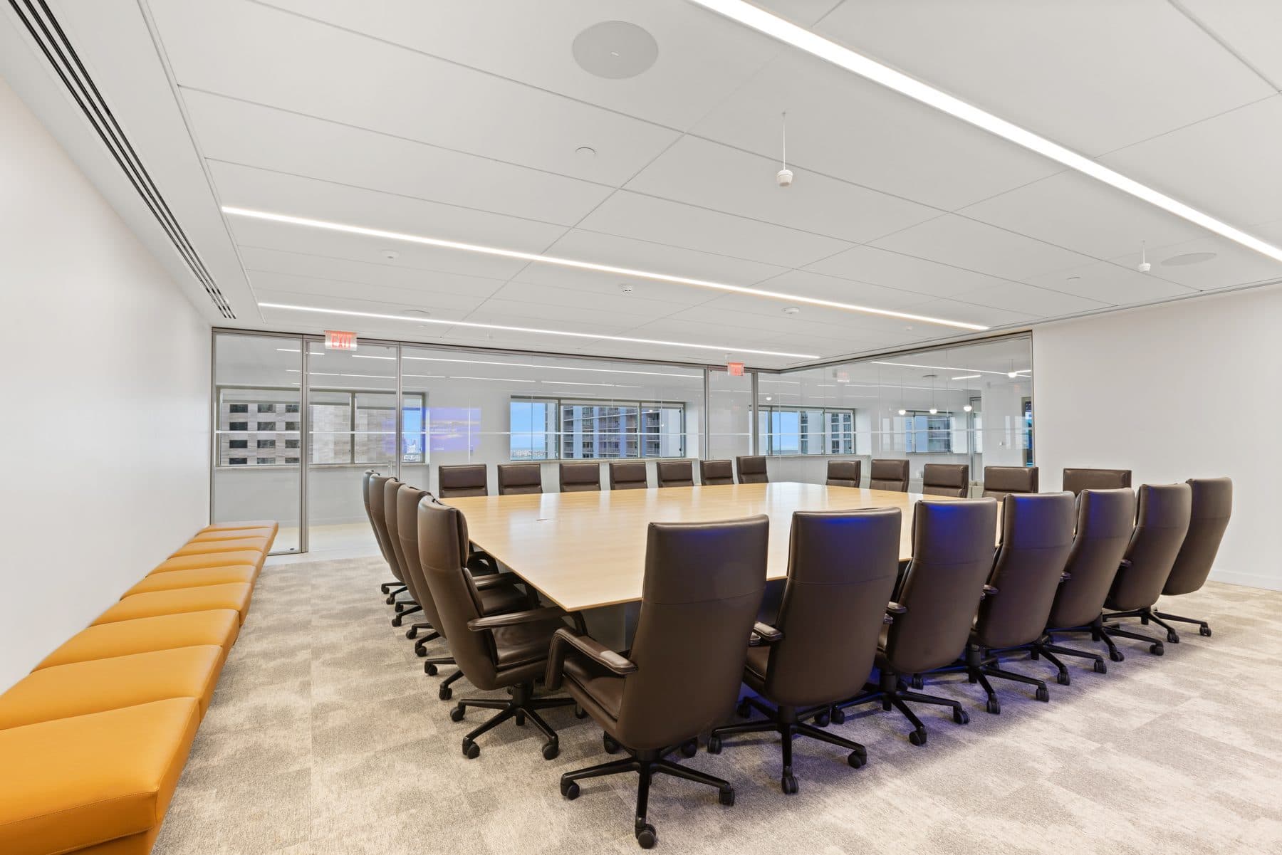 Confidential corporate headquarters interior, photograph 6