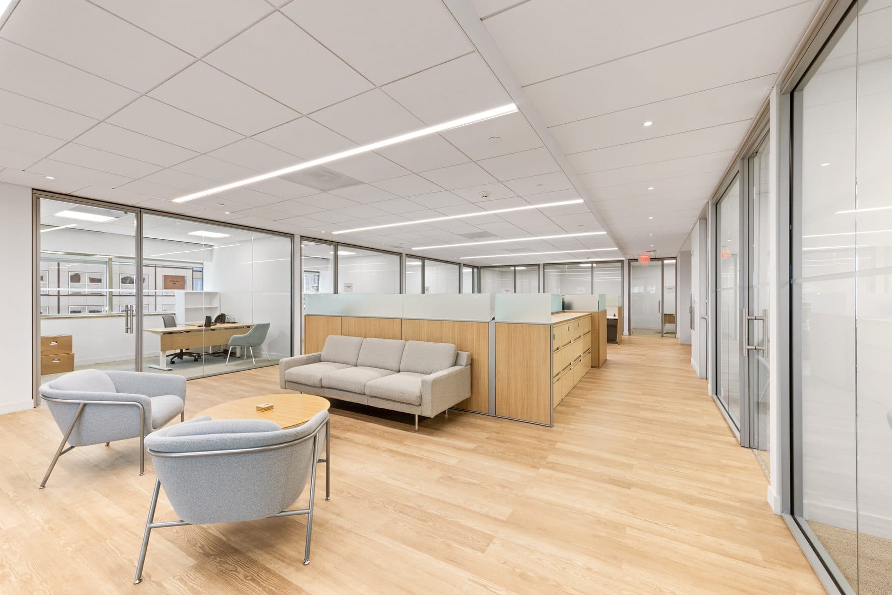 Confidential corporate headquarters interior, photograph 7