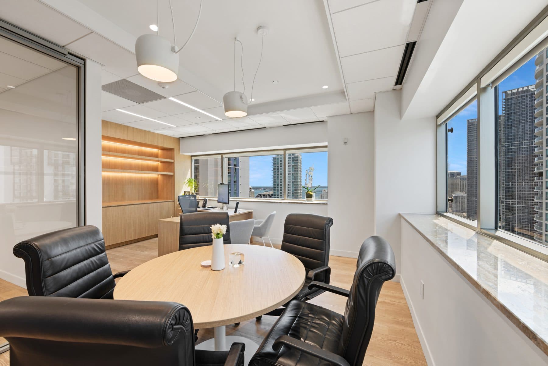 Confidential corporate headquarters interior, photograph 4