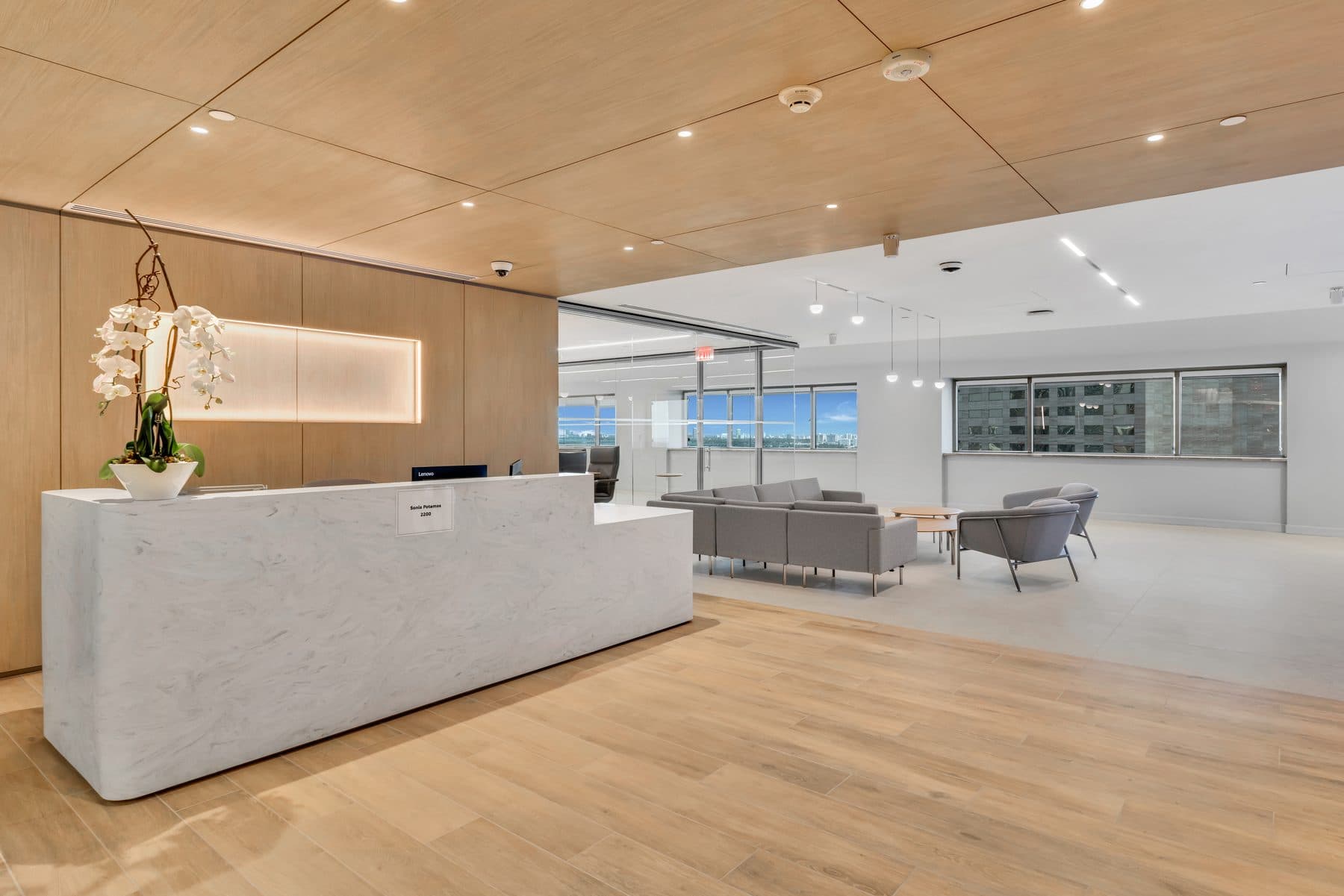 Confidential corporate headquarters interior, photograph 10