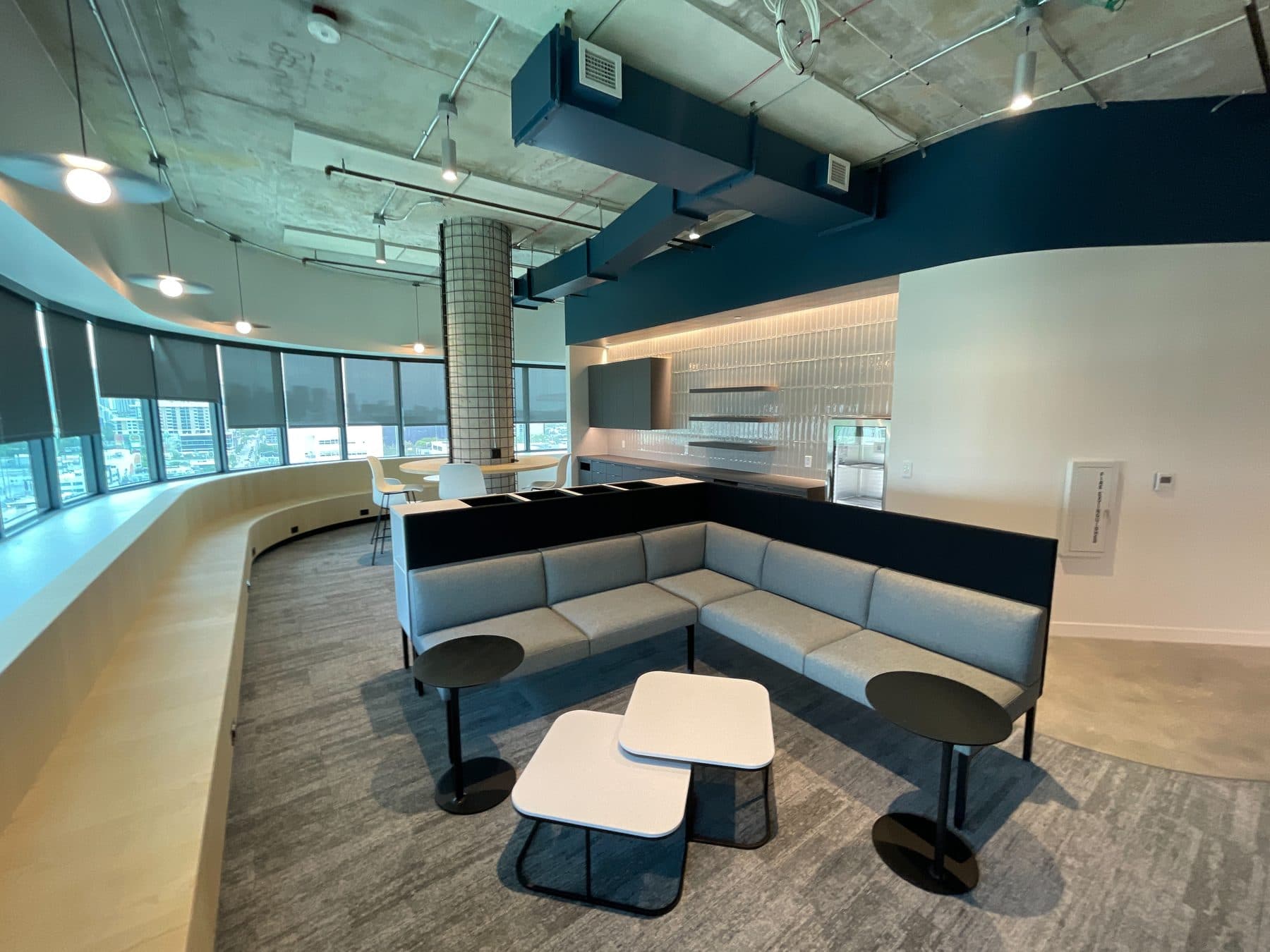 Confidential corporate headquarters interior, photograph 8