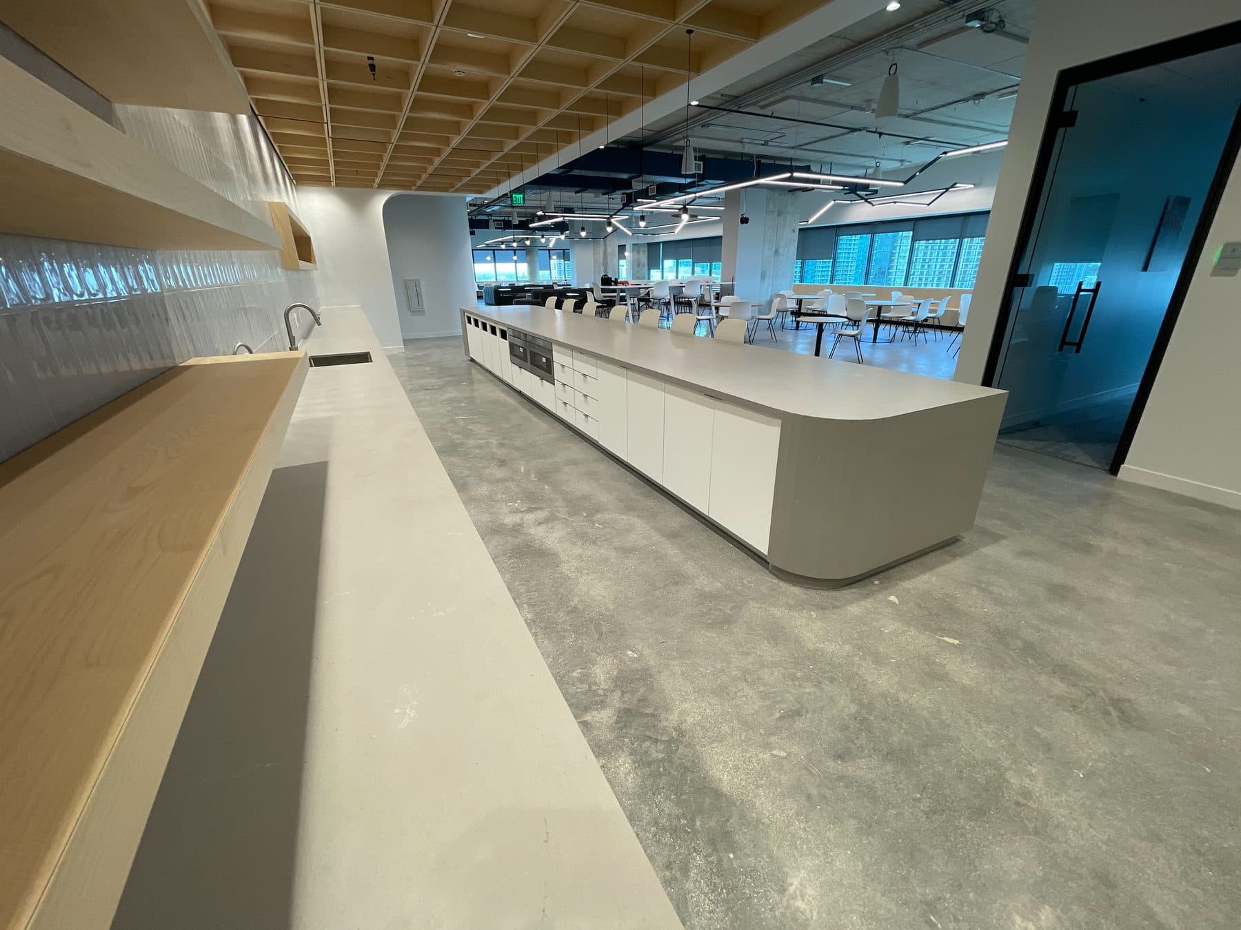 Confidential corporate headquarters interior, photograph 16
