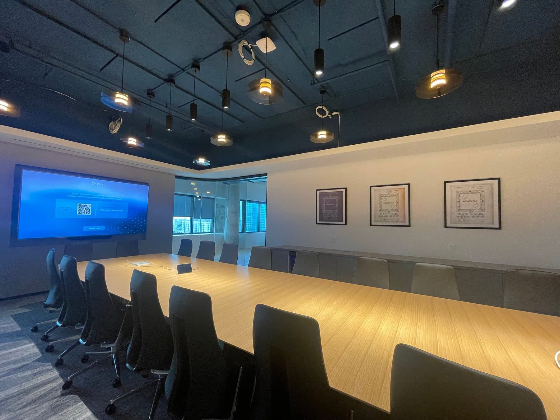 Confidential corporate headquarters interior, photograph 11