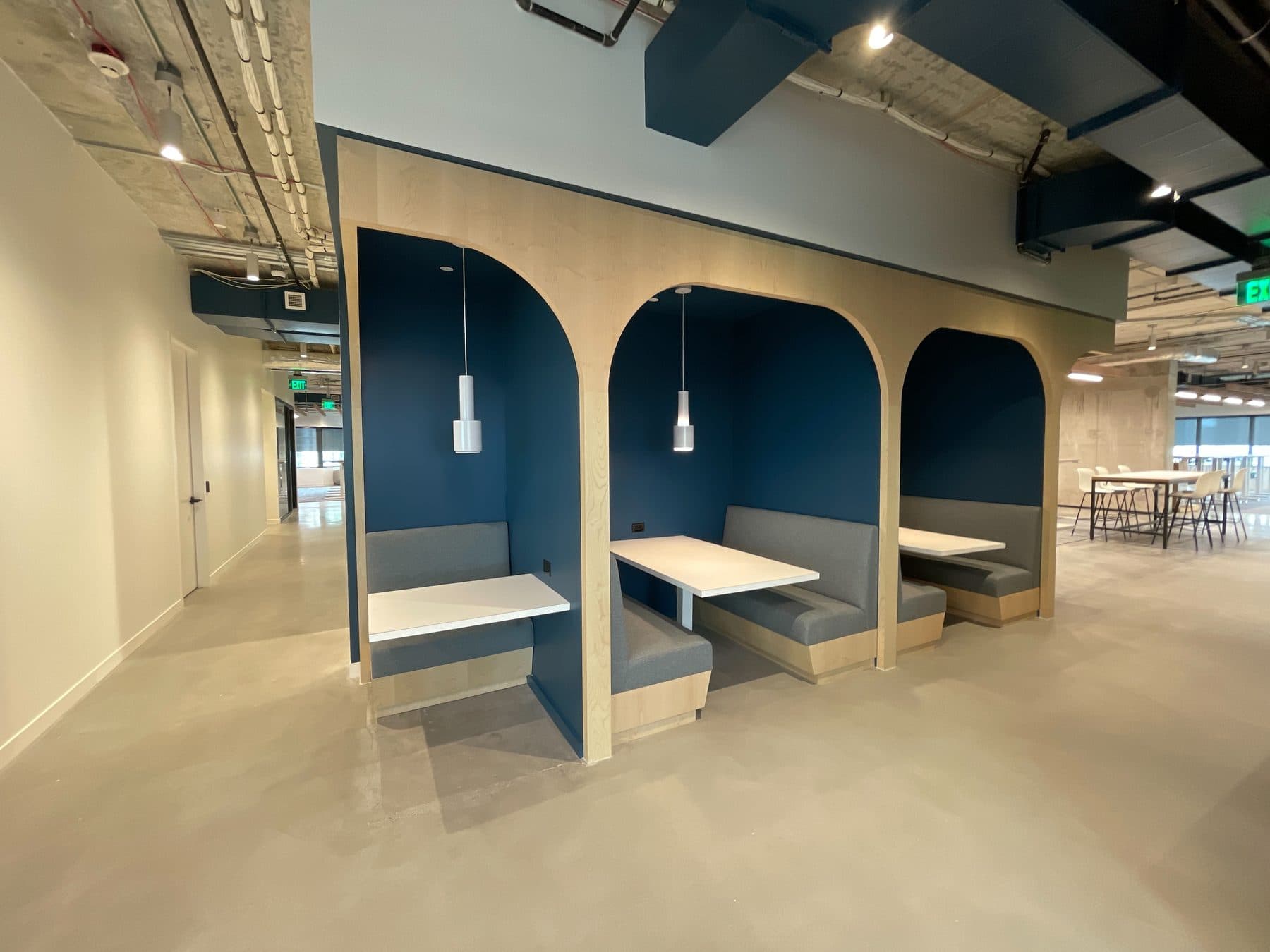 Confidential corporate headquarters interior, photograph 7
