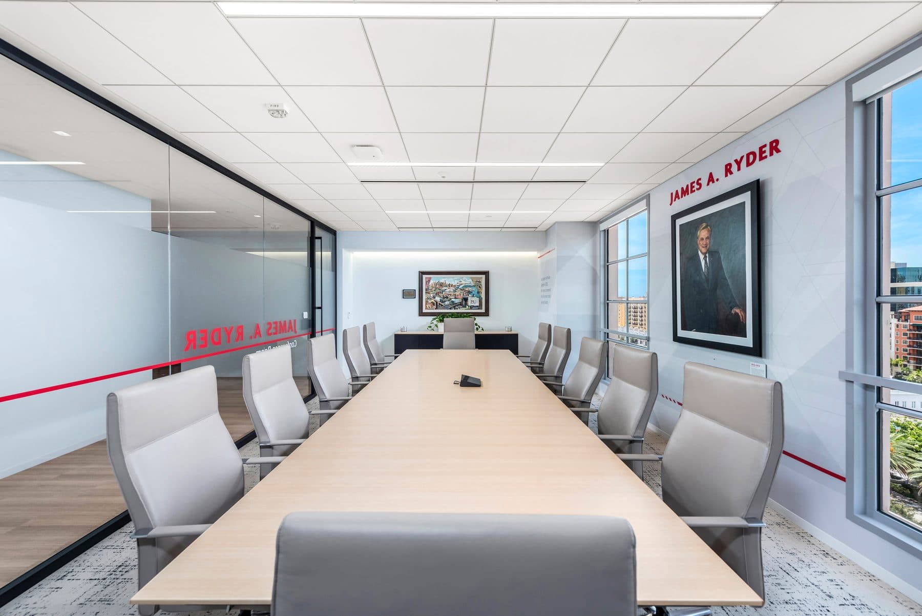 Ryder System headquarters interior, photograph 14