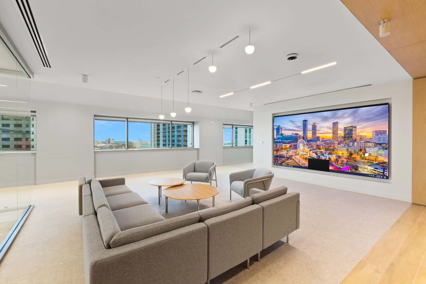 Confidential corporate headquarters interior