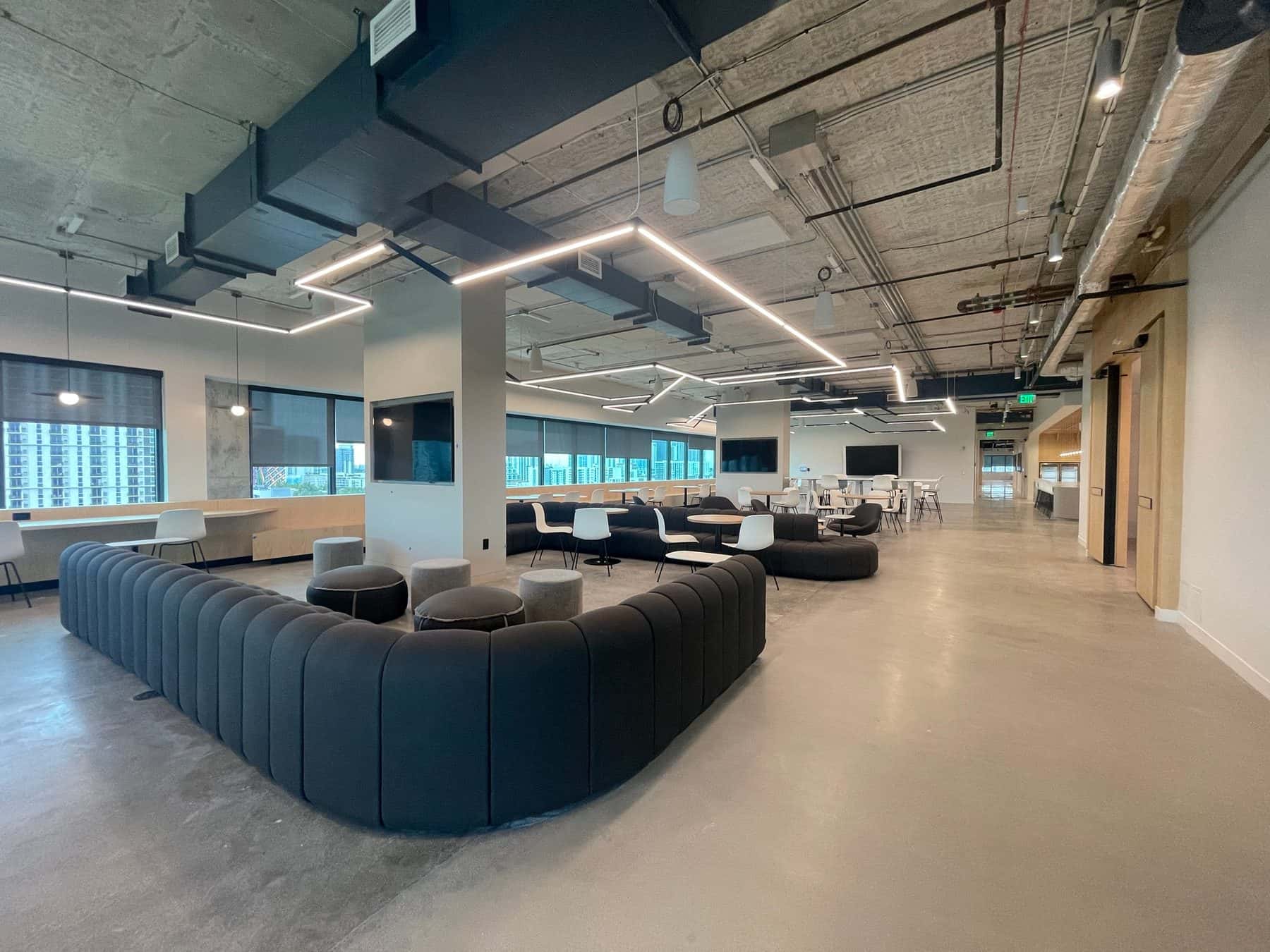 Confidential corporate headquarters interior