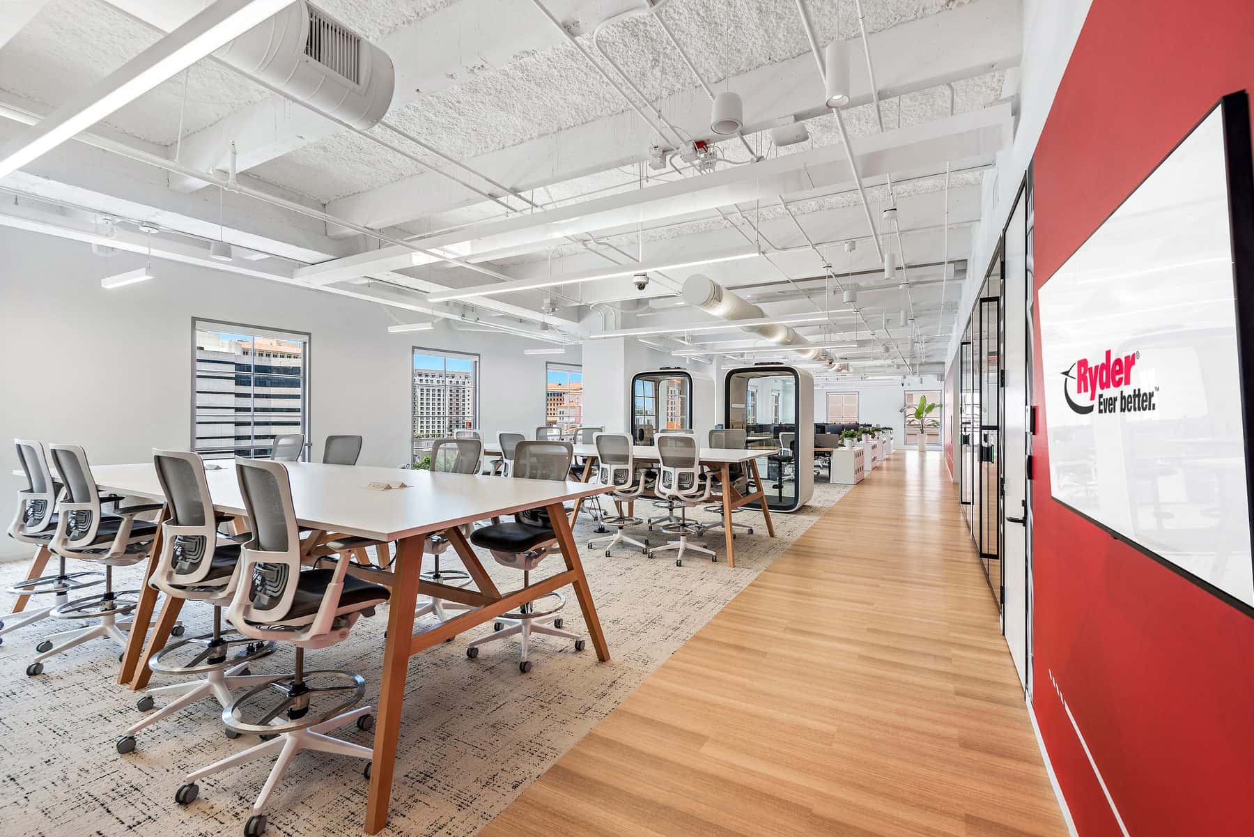 Ryder System headquarters interior